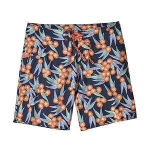 Patagonia Stretch‎ Planing Boardshorts Las Flores New Navy Baggies 8” Size: 4